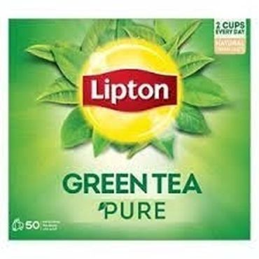 Lipton Green Tea Bag 50 x 1.5G-Pure, 12 Pieces Per Carton